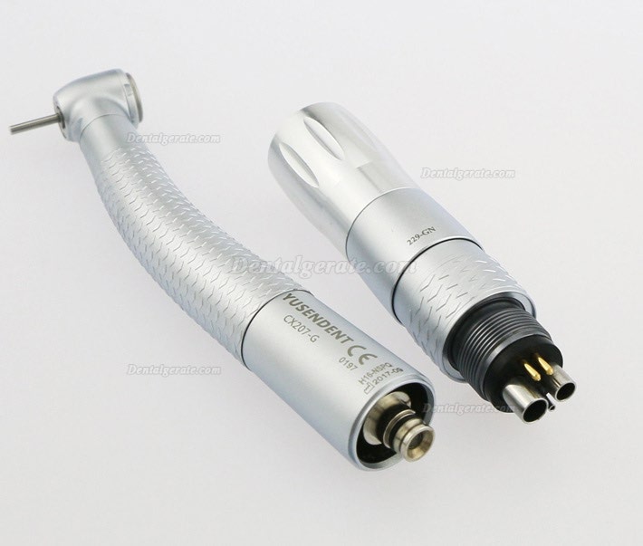 YUSENDENT&reg; CX207-GN-PQ Glasfaser-Handst&uuml;ck NSK-kompatibel (Mit Koppler x1 + Ohne Koppler x2)